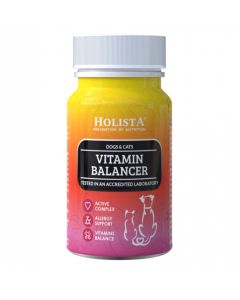 Suplement witaminowo-mineralny dla psów i kotów Holista Vitamin Balancer 90 tabl.