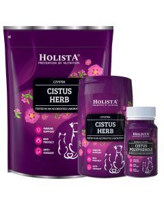 Czystek na kleszcze dla psa i kota Holista Cistus Herb