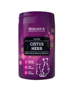 Ekstrakt z czystka na kleszcze dla psa i kota Holista Cistus Herb 100 g