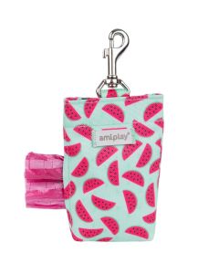 Etui na worki dla psa Amiplay BeHappy Watermelon