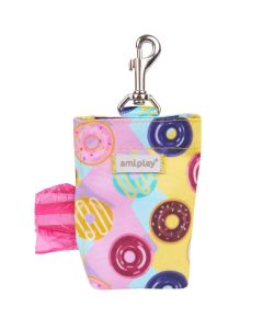 Etui na worki dla psa Amiplay BeHappy Donut