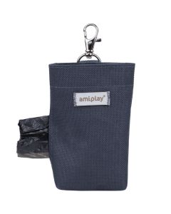 Etui na worki dla psa Amiplay Samba - Szare
