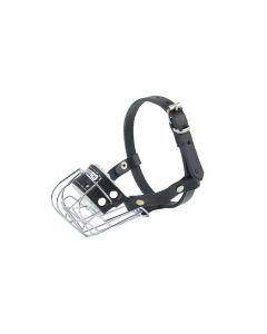 Kaganiec dla psa koszykowy metalowy Champion - 15/4 cm - Yorkshire terrier