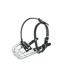 Kaganiec dla psa koszykowy metalowy Champion - 20/7 cm - Pinczer