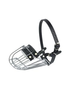 Kaganiec dla psa koszykowy metalowy Champion - 25/8,5 cm - Pudel