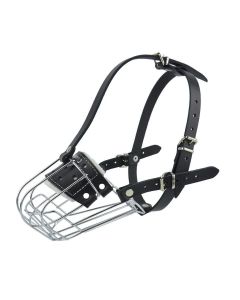 Kaganiec dla psa koszykowy metalowy Champion - 25/10 cm - Husky