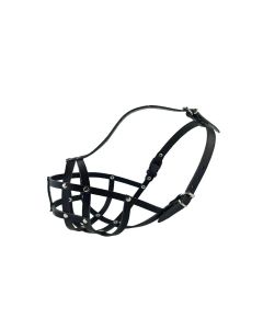 Kaganiec dla psa koszykowy skórzany Champion - 36 / 4,5 cm - Chart