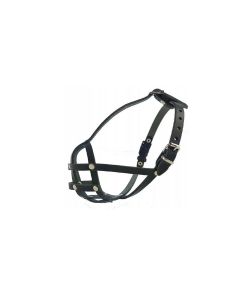 Kaganiec dla psa koszykowy skórzany Champion - 24 / 2,5 cm - Mops