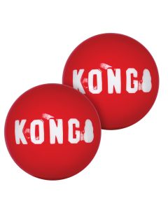 Zabawka piłki dla psa KONG Signature Balls - 2 szt. - roz. S
