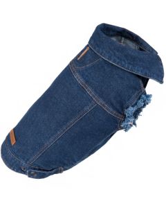Kurtka jeansowa dla psa Amiplay Denim - roz. 35 - Granatowa