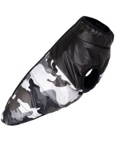 Kurtka puchowa dla psa Amiplay Recon - roz. 30 - Moro czarna