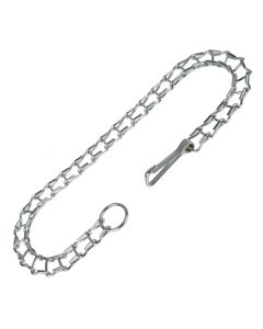 Obroża dla psa Champion metalowa łańcuszkowa regulowana z karabińczykiem - 42 x 1,2 cm