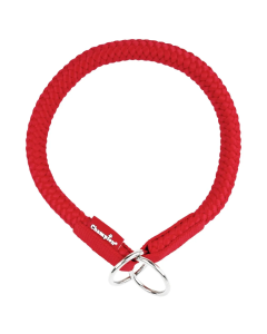Obroża dla psa zaciskowa Champion linka - 65 x 1,4 cm - Czerwona