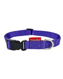 Obroża dla psa Champion taśma TP na zatrzask - 45 x 1,6 cm - Fioletowa