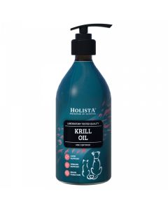Olej z kryla dla psa i kota Holista Krill Oil 400 ml