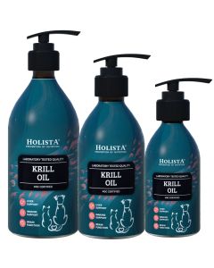 Olej z kryla dla psa i kota Holista Krill Oil