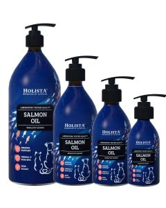 Olej z Łososia dla psów i kotów Holista Salmon Oil