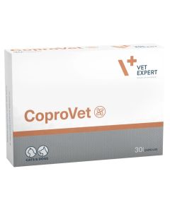 Vet Expert CoproVet 30 kaps. przód opakowania