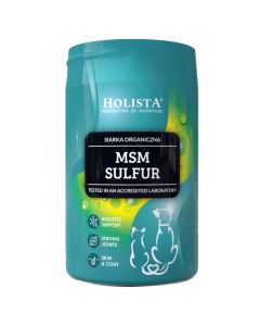 Siarka organiczna MSM dla psa i kota Holista MSM Sulfur 250 g