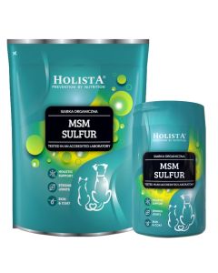 Siarka organiczna MSM dla psa i kota Holista MSM Sulfur