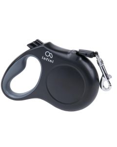 Smycz automatyczna AMIPLAY Infini Freedom 3 m do 12 kg - roz. S - Czarna