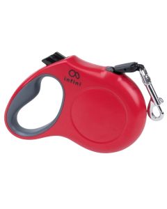 Smycz automatyczna AMIPLAY Infini Freedom 3 m do 12 kg - roz. S - Czerwona