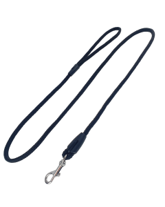 Smycz dla psa prosta Champion linka - 10 m x 1,4 cm - Czarna