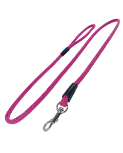 Smycz dla psa prosta Champion linka - 5 m x 0,6 cm - Fuksja