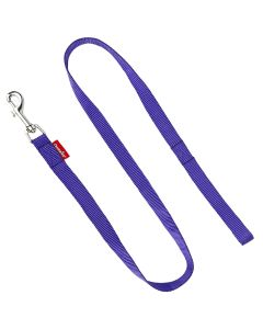 Smycz dla psa prosta Champion taśma TP - 120 x 1,6 cm - Fioletowa