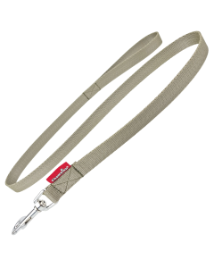 Smycz dla psa prosta Champion taśmowa - 10 m x 1,3 cm - Khaki