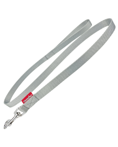 Smycz dla psa prosta Champion taśmowa - 10 m x 2,5 cm - Szara