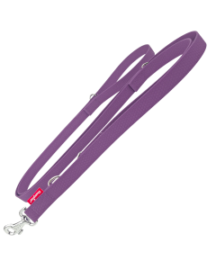 Smycz dla psa regulowana Champion gumowa - 3 m x 2,5 cm - Fioletowe