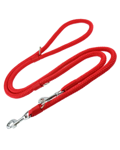 Smycz dla psa regulowana Champion linka - 5 m x 0,6 cm - Czerwona