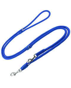 Smycz dla psa regulowana Champion linka - 2,4 m x 1,4 cm - Niebieska