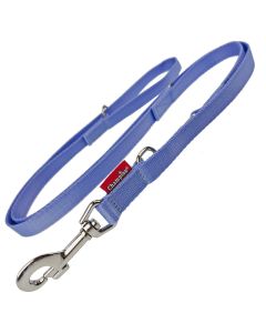 Smycz dla psa regulowana Champion taśmowa - 4 m x 1 cm - Błękitna
