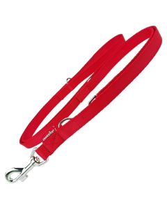 Smycz dla psa regulowana Champion taśmowa - 4 m x 2 cm - Czerwona