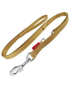 Smycz dla psa regulowana Champion taśmowa - 5 m x 2 cm - Złoty