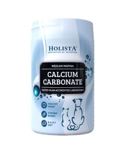 Suplement dla psa i kota Holista Węglan wapnia proszek 250 g