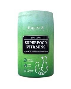 Suplement w proszku dla psa i kota Holista Superfood Vitamins 200 g