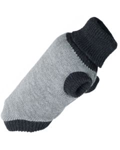 Sweter dla psa Amiplay Oslo - roz. 28 cm - Szary
