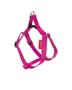 Szelki dla psa spacerowe Champion taśmowe typu step-in - roz. 60 - Fuksja