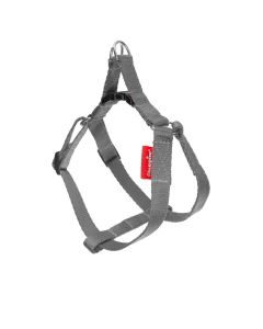 Szelki dla psa spacerowe Champion taśmowe typu step-in - roz. 60 - Szare