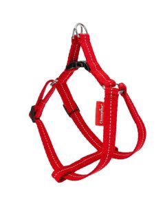 Szelki step-in Champion odblask czerwone 1 cm rozm. 30