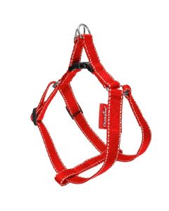 Szelki step-in Champion odblaskowe 2,5 cm, czerwone