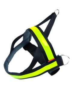 Szelki dla psa spacerowe Champion taśmowe norweskie - roz. 80 - Odblask