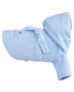 Szlafrok kąpielowa dla psa Amipley Spa - roz. 50 cm - Niebieski