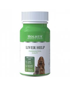 Tabletki wspierające wątrobę dla psa i kota Holista Liver Help 90 tabl.