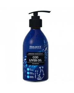 Tran z dorsza dla psa i kota Holista Cod liver Oil 250 ml