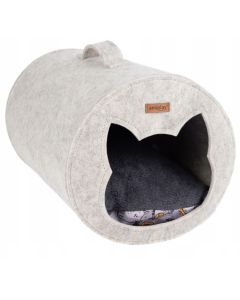 Tunel dla kota Amiplay Quick Press 2 in 1 Hygge - Beżowy