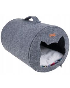 Tunel dla kota Amiplay Quick Press 2 in 1 Hygge - Szary